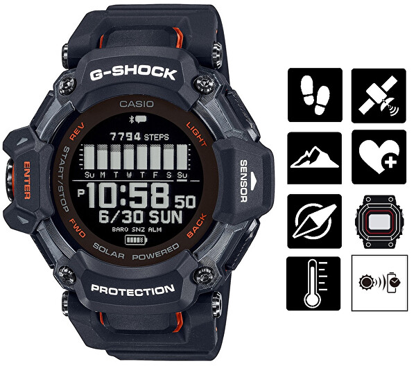 G-Shock G-SQUAD Solar GBD-H2000-1AER (670)