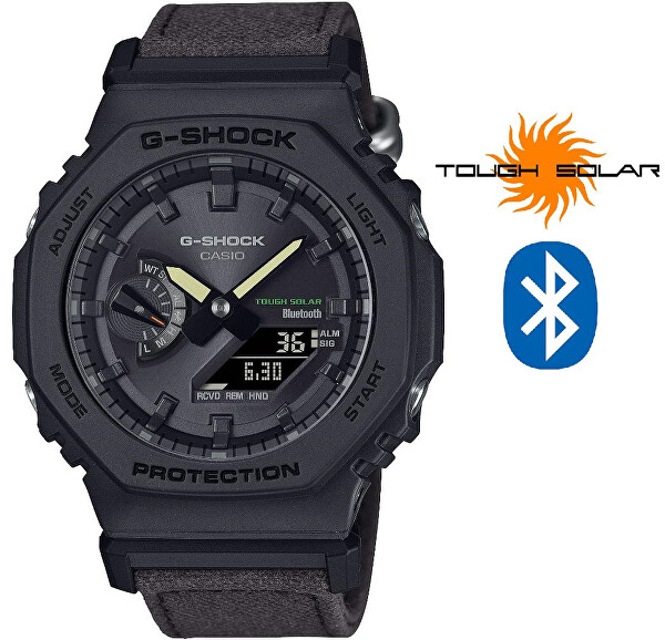 G-Shock Original Carbon Core Guard GA-B2100CT-1A5ER Bluetooth Tough Solar (666)