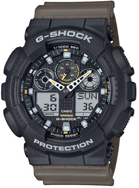 The G/G-SHOCK GA-100TU-1A3ER (411)