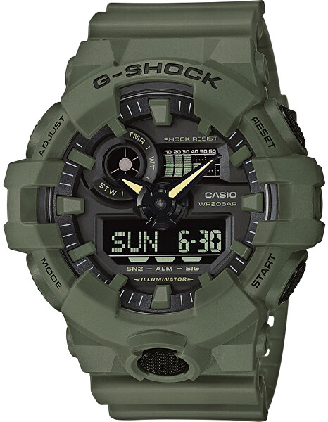 The G/G-SHOCK GA 700UC-3A
