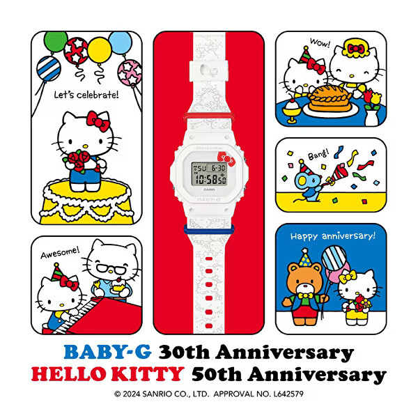 Baby-G HELLO KITTY collaboration model BGD-565KT-7ER (322)
