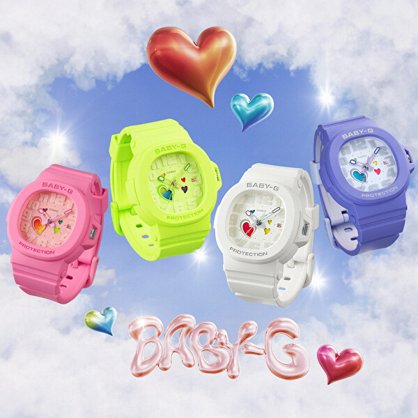 Baby-G Playful Hearts Series BGA-10-3AER (006)