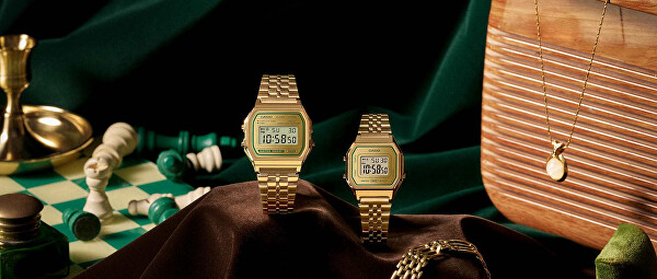 Collection Vintage A158WEGV-9AEF ROUND DIGITAL (007)