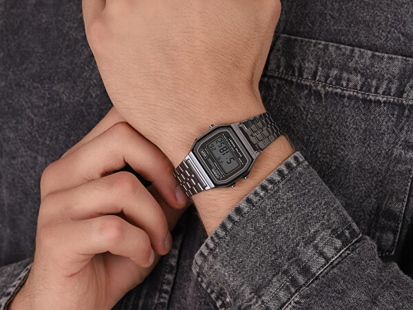 Collection Vintage A158WETB-1AEF ROUND DIGITAL (007)