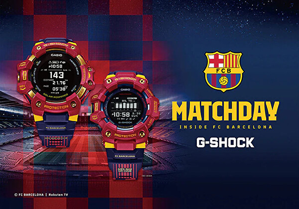 G-Shock Bluetooth Barcelona Limited Edition GBD-100BAR-4ER (644)