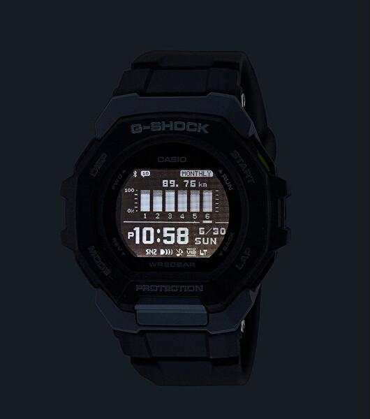 G-Shock G-SQUAD Bluetooth Step-tracker GBD-300-1ER (000)