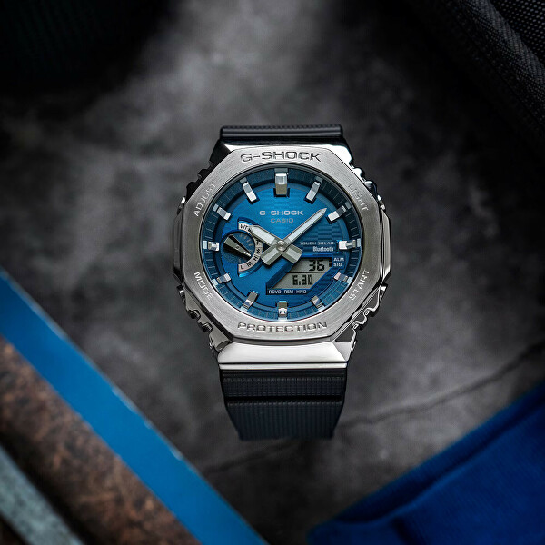 G-SHOCK G-Steel Solar Bluetooth GBM-2100A-2BER (663)