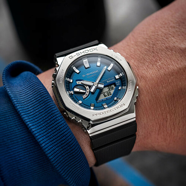 G-SHOCK G-Steel Solar Bluetooth GBM-2100A-2BER (663)