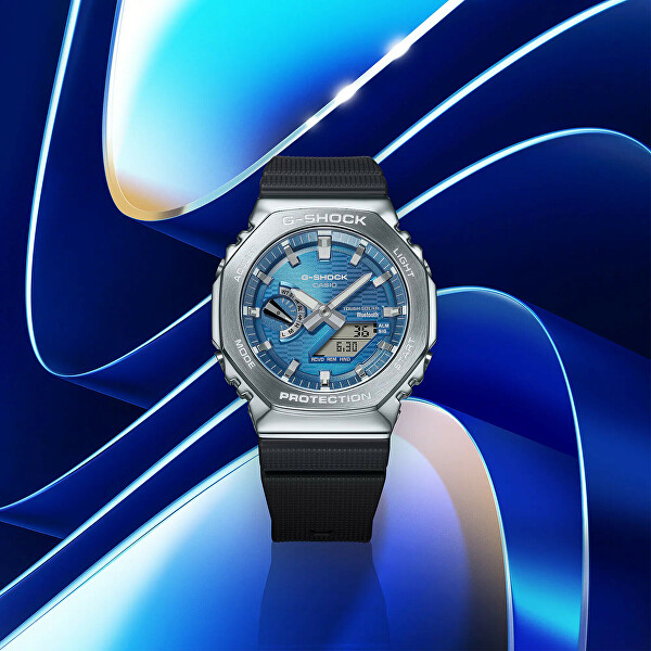 G-SHOCK G-Steel Solar Bluetooth GBM-2100A-2BER (663)