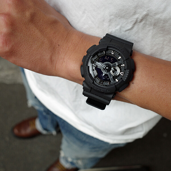 SLEVA - G-Shock GA-114RE-1AER 40th Anniversary REMASTER BLACK (411) - SLEVA