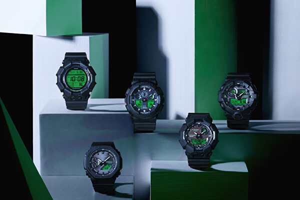 G-Shock Original Carbon Core Guard Bluetooth Solar GA-B2100BEG-1AER (666)