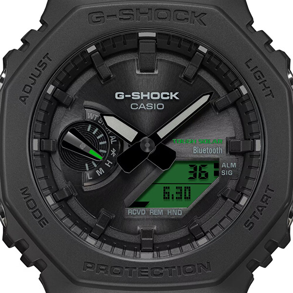 G-Shock Original Carbon Core Guard Bluetooth Solar GA-B2100BEG-1AER (666)