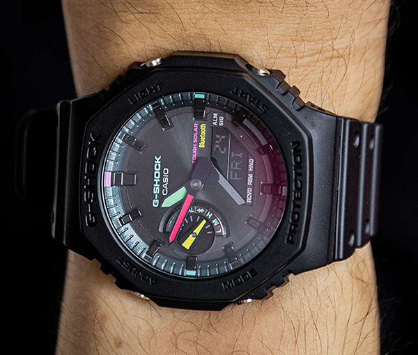 G-Shock Original Carbon Core Guard Bluetooth Solar GA-B2100MF-1AER (666)