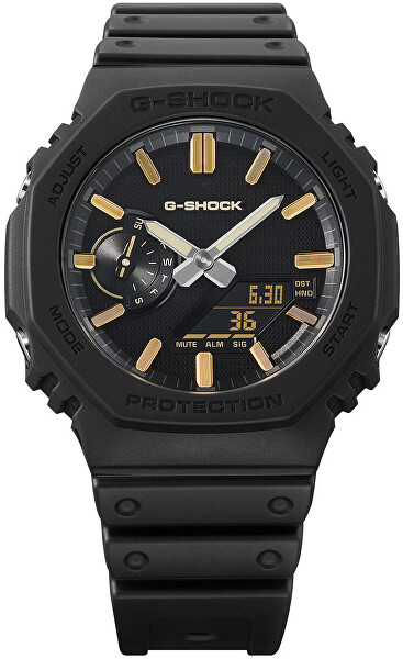 G-Shock Original Carbon Core Guard Luxe Black GA-2100LXB-1A9ER (619)