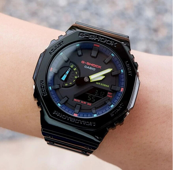 G-Shock Original Carbon Core Guard GA-2100RGB-1AER (619)