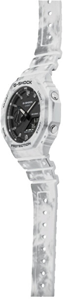 G-Shock Original Carbon Core Guard Snow Camo SET GAE-2100GC-7AER (619)