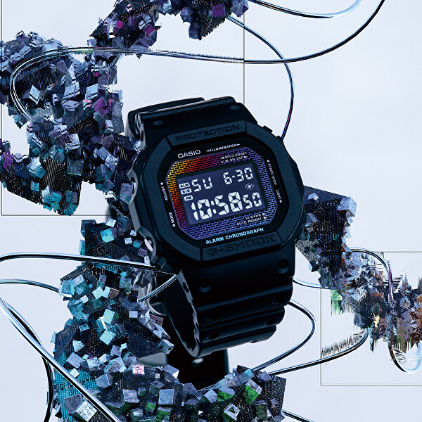 G-Shock Rainbow Brick Wall Series DW-5600RW-1ER (322)