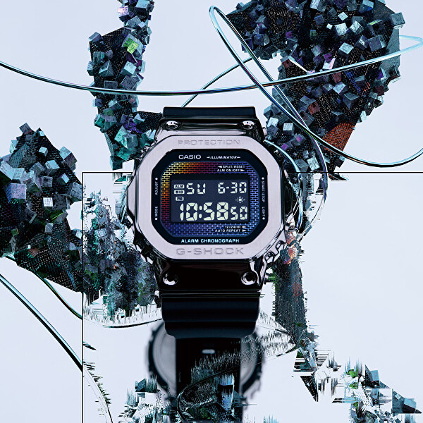 G-Shock Rainbow Brick Wall Series GM-5600RW-1ER (322)