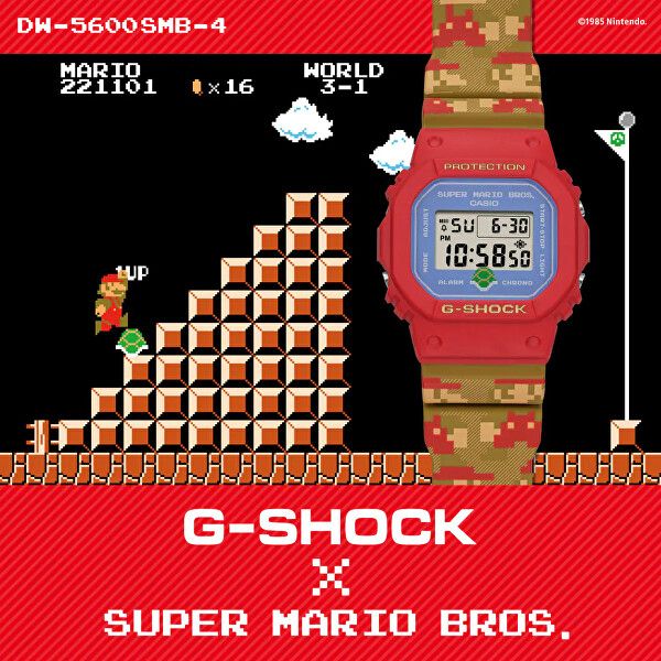 G-SHOCK SUPER MARIO BROS. DW-5600SMB-4ER (322)
