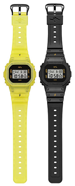 SET G-SHOCK The Origin DWE-5600JB-1A9ER J. Balvin Collaboration (+ náhradní řemínek a luneta) (322)