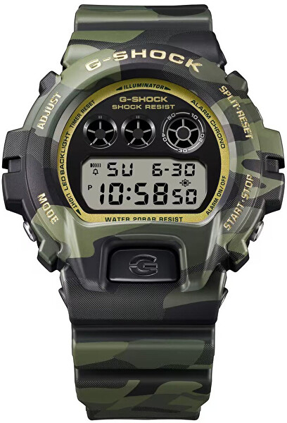 The G/G-SHOCK Bold Camo Series DW-6900CMG-3ER (082)
