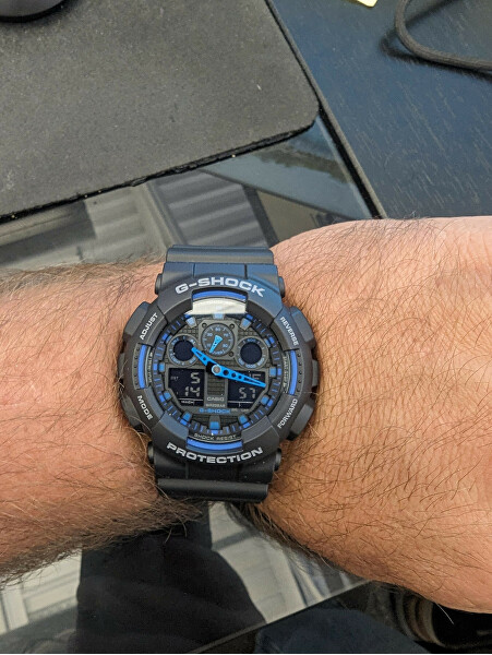 The G/G-SHOCK GA-100-1A2ER (411)