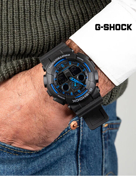 The G/G-SHOCK GA-100-1A2ER (411)