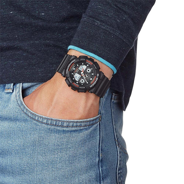 The G/G-SHOCK GA-100-1A4ER (411)