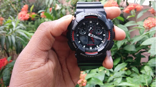 The G/G-SHOCK GA-100-1A4ER (411)
