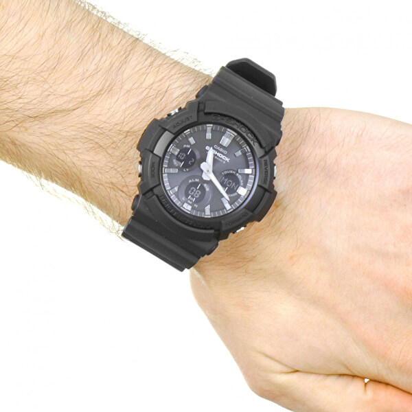 The G/G-SHOCK GAW-100B-1AER SOLAR Rádiově řízené (445)