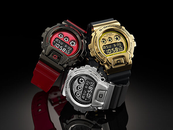 The G/G-SHOCK Metal Covered Release 25th Anniversary Edition GM-6900B-4ER (082)