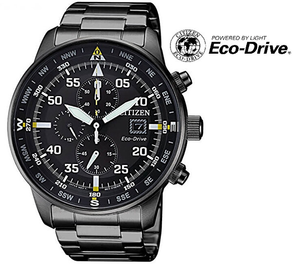 Eco Drive Chrono CA0695-84E