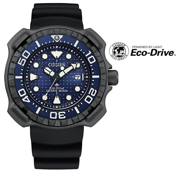 Promaster Eco-Drive MARINE - WHALESHARK DIVER 200M Titanium BN0225-04L