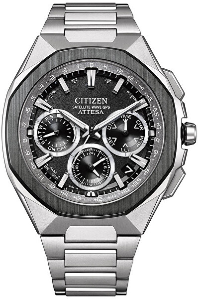 Satellite Wave Eco-Drive - Attesa Spaceship CC4104-53E