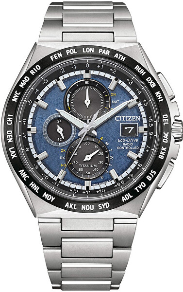 Super Titanium Radio Controlled Eco-Drive AT8238-84L