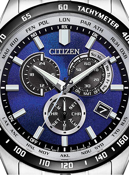 Eco-Drive Radio Controlled Unite With Blue Limited Edition CB5874-81L