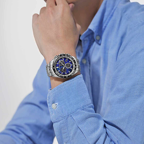 Eco-Drive Radio Controlled Unite With Blue Limited Edition CB5874-81L