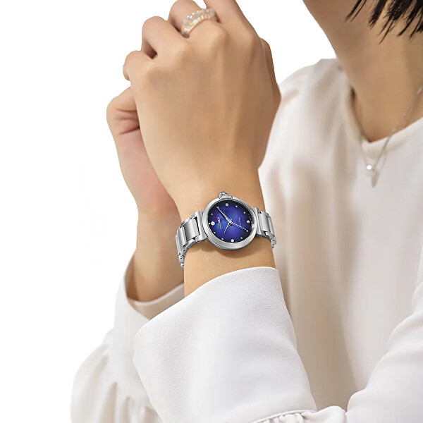 Elegant Eco-Drive EM1060-87L Unite With Blue Limited Edition 2000pcs