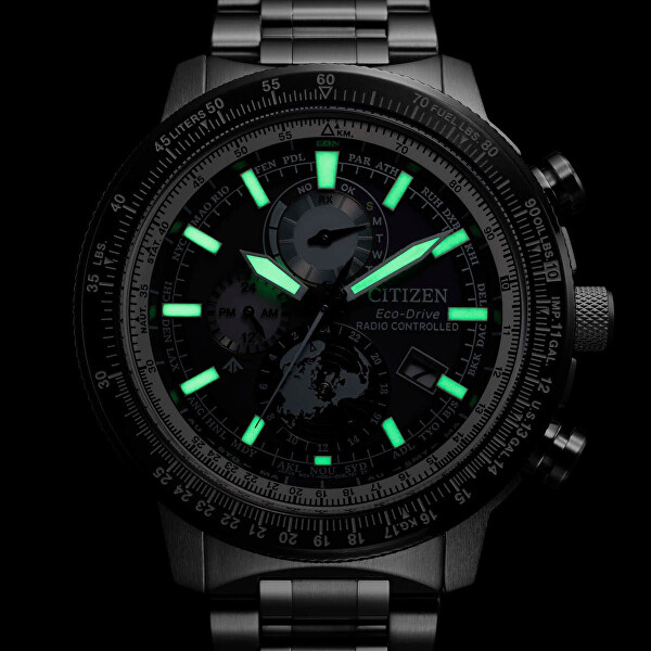 Promaster Sky Eco-Drive Radio Controlled BY3006-53H