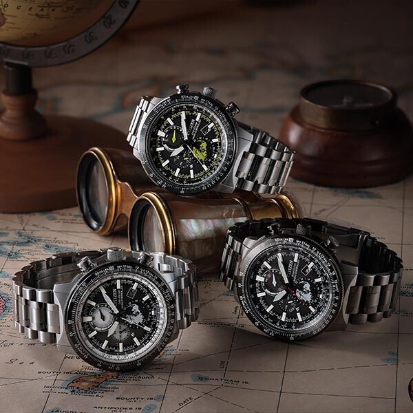 Promaster Sky Eco-Drive Radio Controlled BY3006-53H