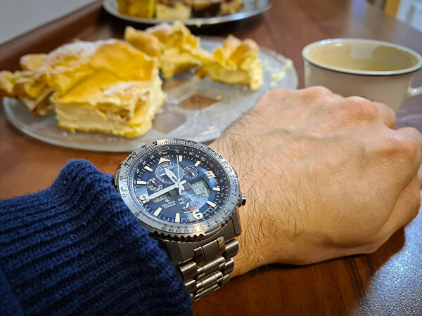 Promaster Sky Eco-Drive Radio Controlled Titanium JY8100-80L