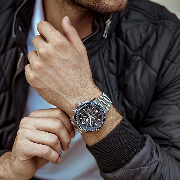 Promaster Skyhawk A-T Blue Angels Eco-Drive Radio Controlled JY8078-52L