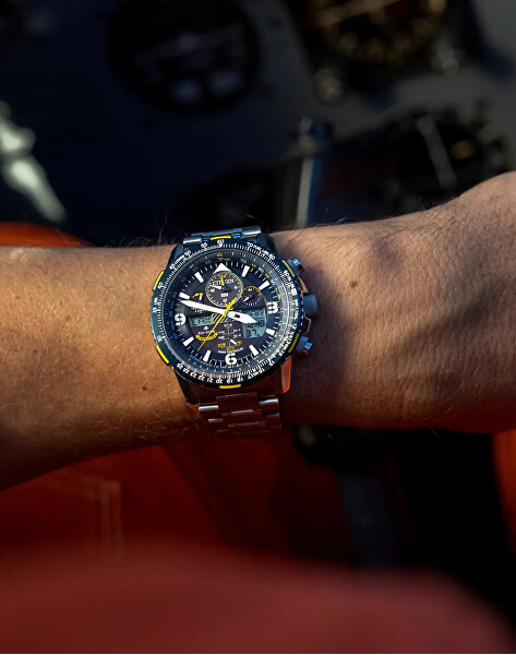 Promaster Skyhawk A-T Blue Angels Eco-Drive Radio Controlled JY8078-52L