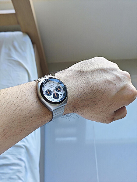 Sports Bullhead Challenge Timer Tsuno Quartz Chronograph AN3660-81A