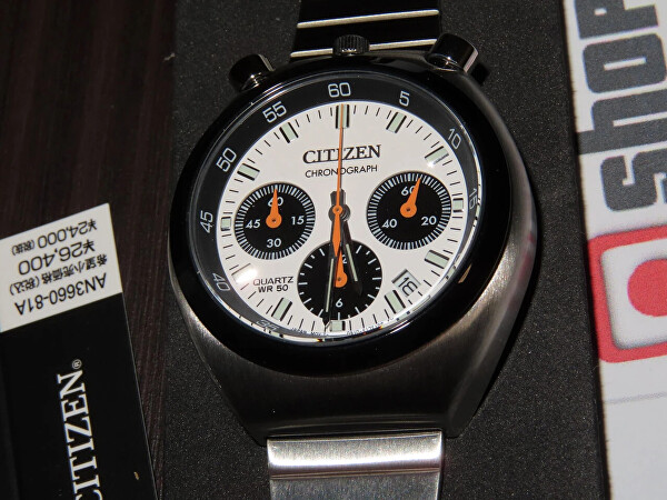 Sports Bullhead Challenge Timer Tsuno Quartz Chronograph AN3660-81A