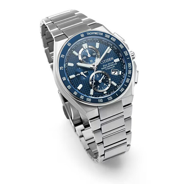 Sports Eco-Drive Radio Controlled Super Titanium AT8396-59L