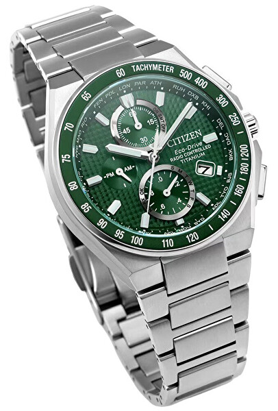 Sports Eco-Drive Radio Controlled Super Titanium AT8398-53X