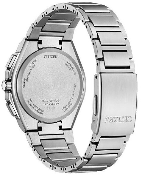 Sports Eco-Drive Radio Controlled Super Titanium AT8398-53X