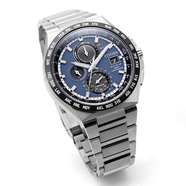 Super Titanium Radio Controlled Eco-Drive AT8238-84L