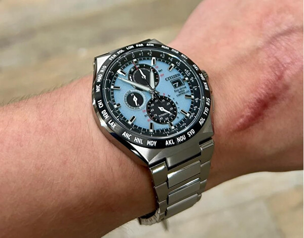 Super Titanium Radio Controlled Eco-Drive AT8238-84M
